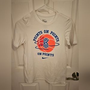 Nike Kyrie Irving T- Shirt, Points on Points, Youth L, Used - Good Condition
